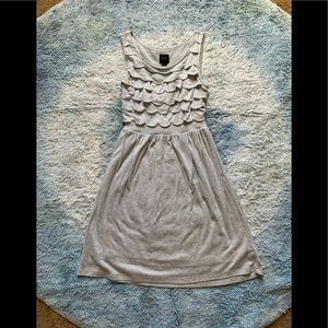Anthropologie Deletta Silver Linings Dress